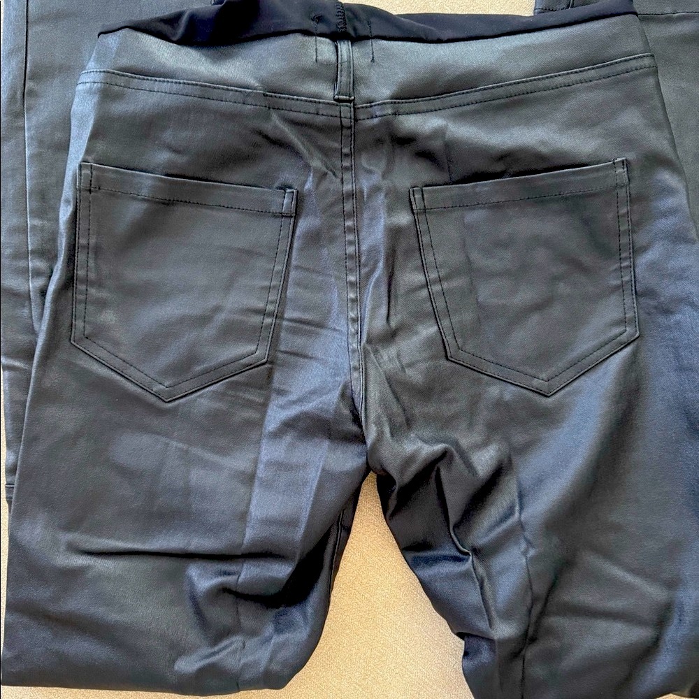 BAE Faux Leather Maternity Pants